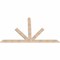 Ekena Millwork Saratoga Smooth Timber Gable Bracket, Douglas Fir, 96"W x 60"H x 1 1/2"D x 5 1/2"F, 15/12 Pitch GBW096X60X0206SAR00SDF - alternate 5